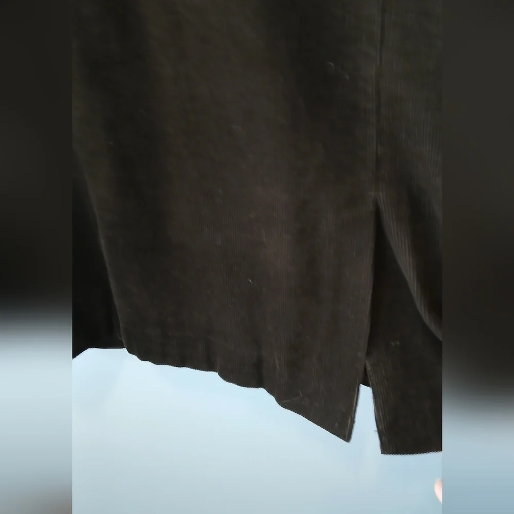 Gap Corduroy Blazer Men Medium Double Vented Preppy Dark Academia Forest - Picture 4 of 13